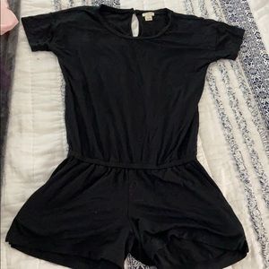 Black Jcrew Romper